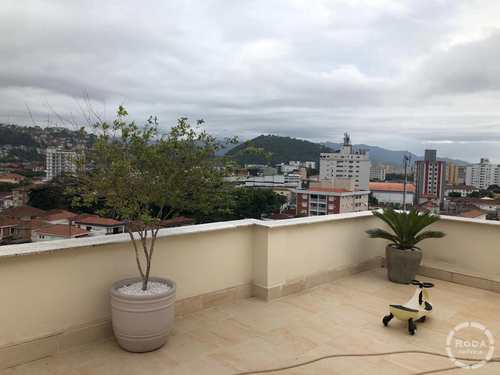Cobertura, código 19111 em Santos, bairro Campo Grande