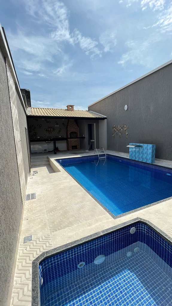 Casa de Condomínio em Praia Grande, no bairro Maracanã