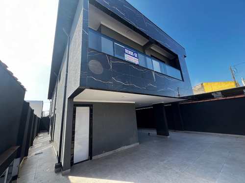 Sobrado de Condomínio, código 138661 em Praia Grande, bairro Antártica