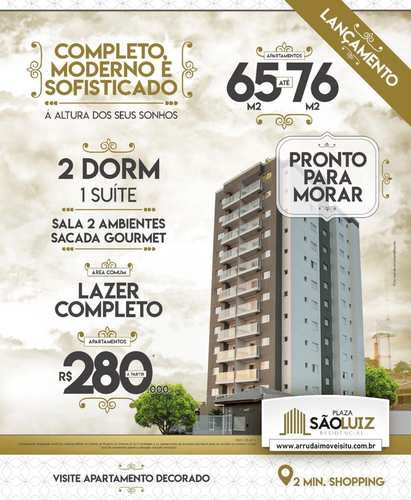 Apartamento, código 42091 em Itu, bairro Plaza São Luiz Residencial