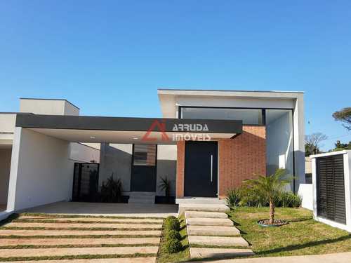 Casa de Condomínio, código 42773 em Itu, bairro Condomínio Residencial Mont Blanc