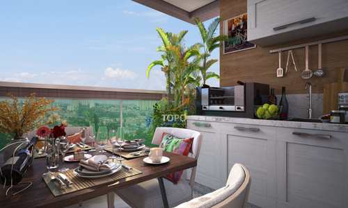 Apartamento, código 5255 em Praia Grande, bairro Aviação