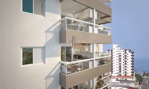 Apartamento, código 5476 em Praia Grande, bairro Mirim