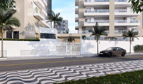 Apartamento, código 7941 em Praia Grande, bairro Mirim