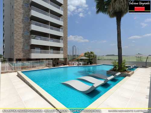 Apartamento, código 4673 em Praia Grande, bairro Canto do Forte