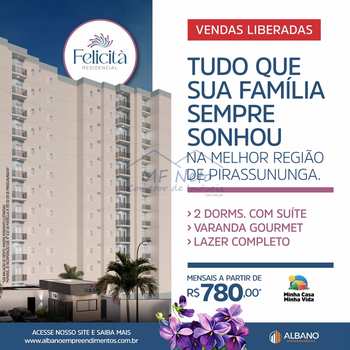 Apartamento em Pirassununga, bairro Felicita Residencial
