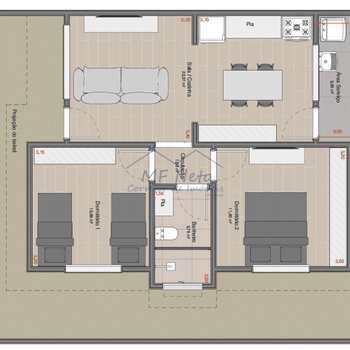 Casa em Pirassununga, bairro Terrazul Ba