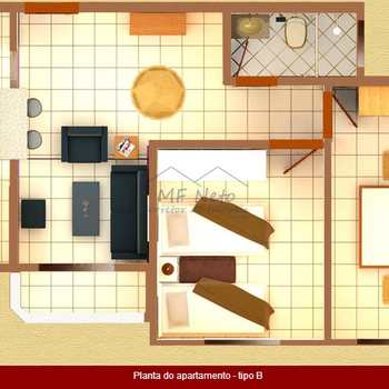 Apartamento em Pirassununga, bairro Jardim Europa