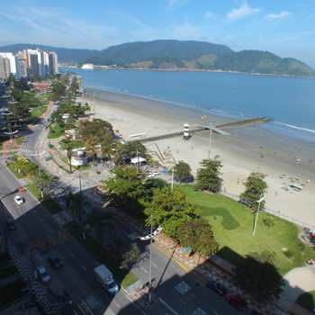 Apartamento em Santos, bairro Aparecida