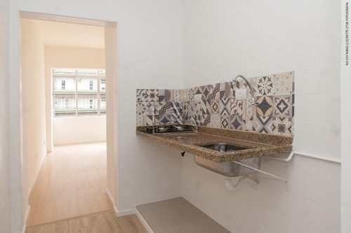 Sala Living, código 1154 em Santos, bairro Boqueirão