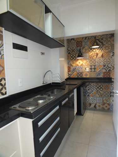 Kitnet, código 1168 em Santos, bairro Aparecida