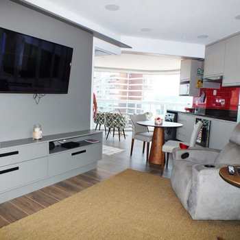 Flat em Santos, bairro Gonzaga