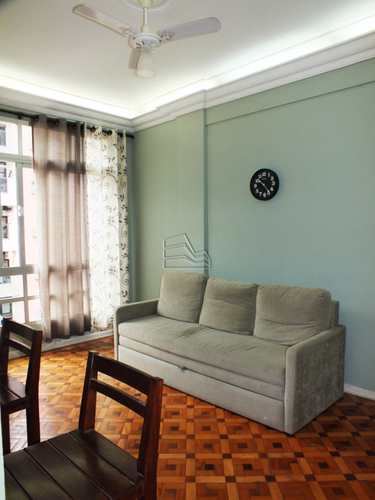 Apartamento, código 1328 em São Vicente, bairro Itararé
