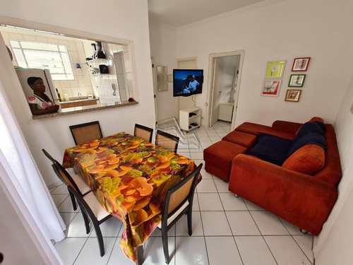 Apartamento, código 1495 em Santos, bairro Boqueirão