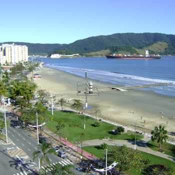 Apartamento em Santos, bairro Aparecida