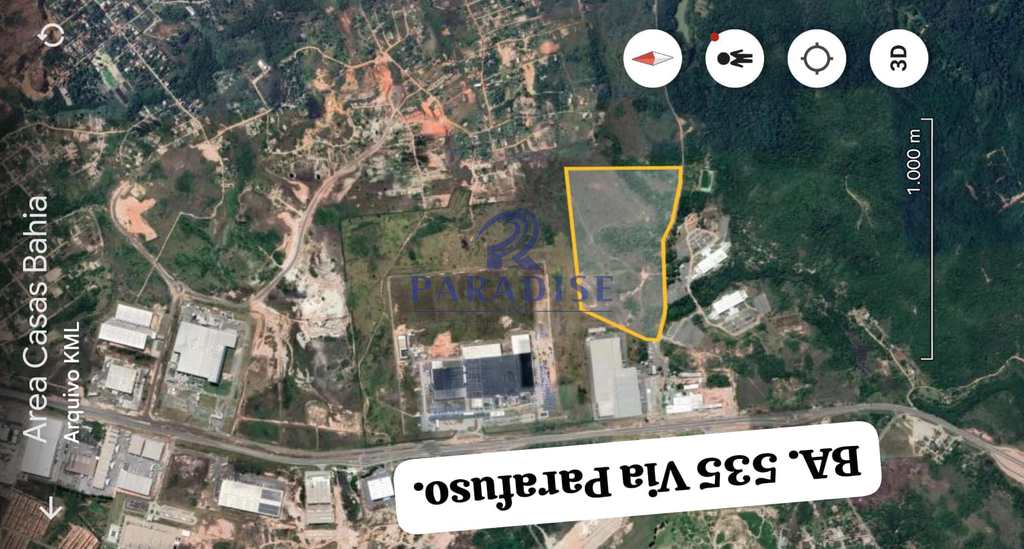 Área em Camaçari, no bairro Centro