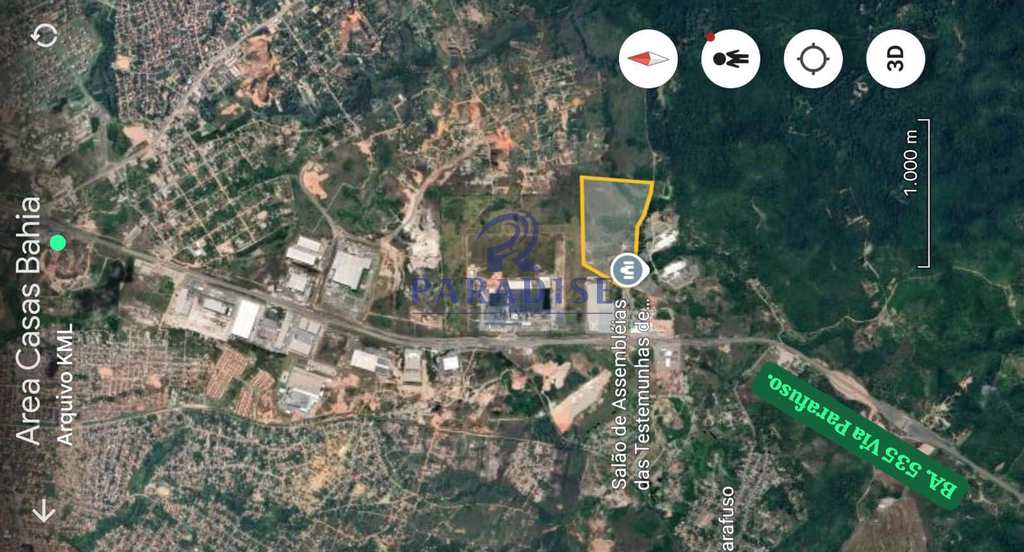 Área em Camaçari, no bairro Centro