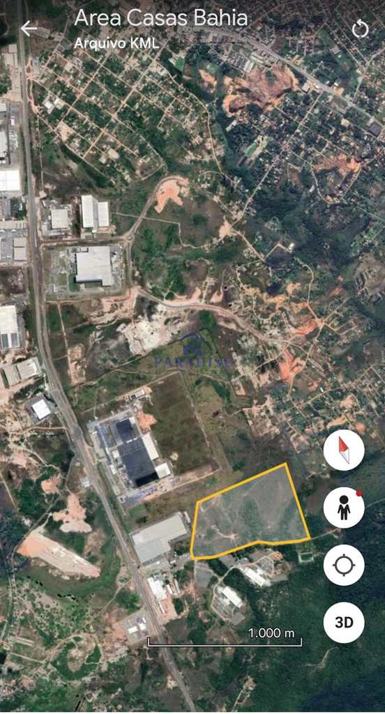 Área em Camaçari, no bairro Centro