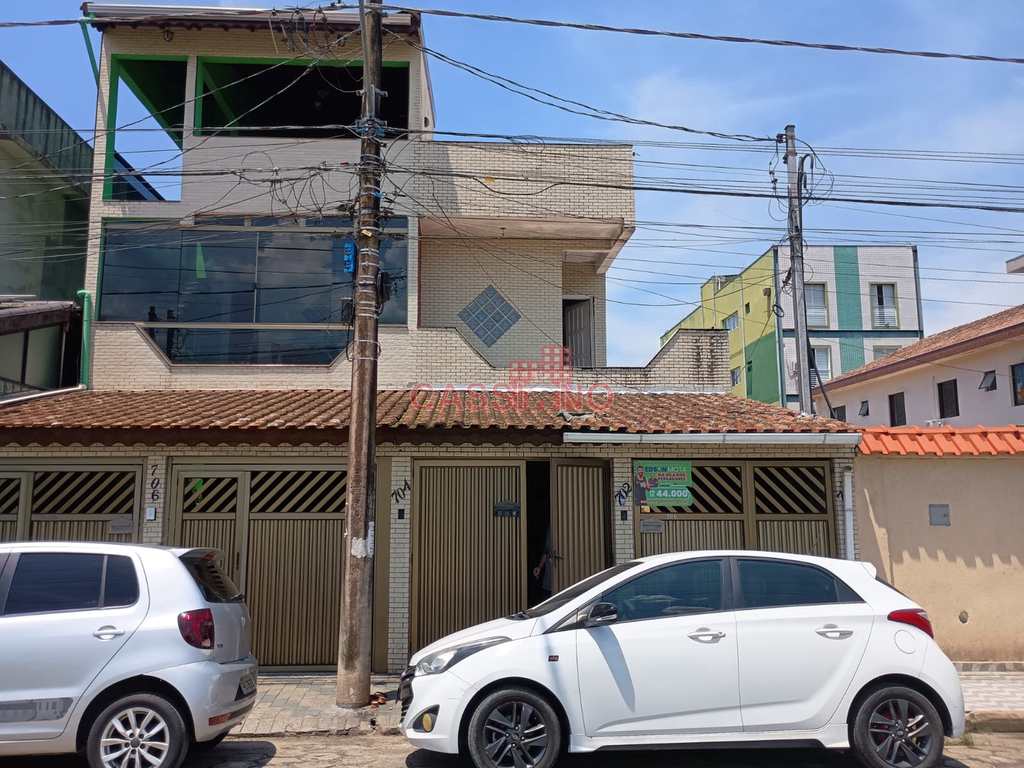 Casa em Cubatão, no bairro Jardim Casqueiro