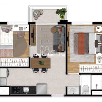 Apartamento em São Paulo, bairro Santa Cecília