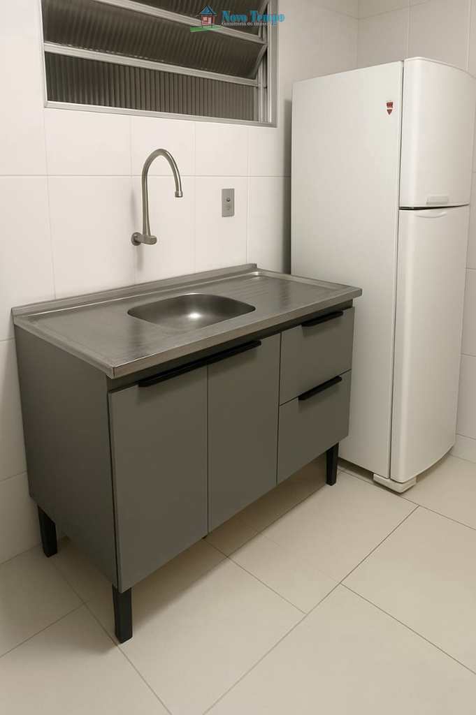 Apartamento em São Vicente, no bairro Itararé