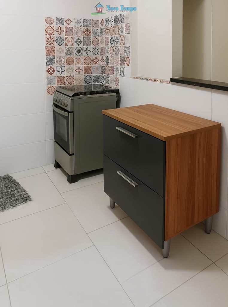 Apartamento em São Vicente, no bairro Itararé