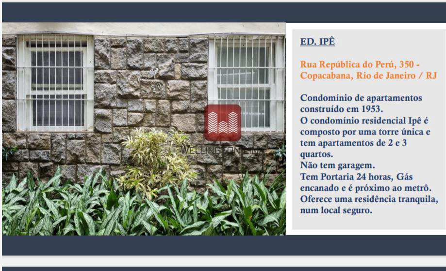 Apartamento em Rio de Janeiro, no bairro Copacabana