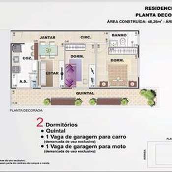 Apartamento em São Vicente, bairro Cidade Naútica