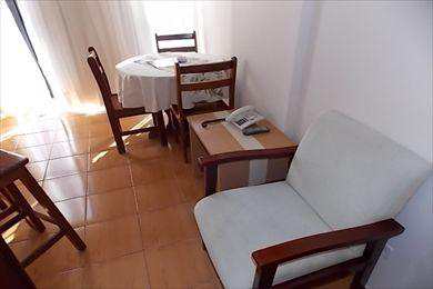 Flat, código 1925 em Santos, bairro Gonzaga