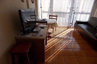 Flat, código 1923 em Santos, bairro Gonzaga