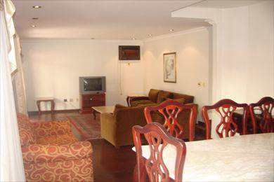 Apartamento, código 550 em Santos, bairro Pompéia