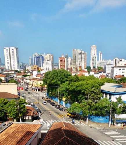 Apartamento, código 3206 em Santos, bairro Embaré