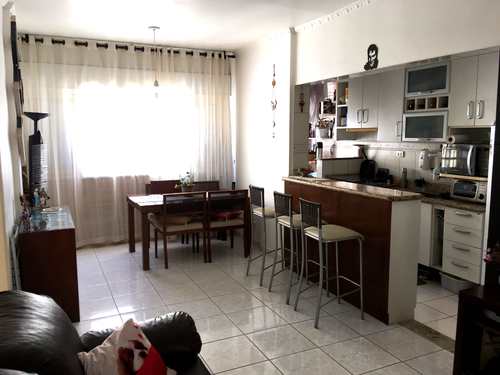 Apartamento, código 3324 em São Vicente, bairro Itararé