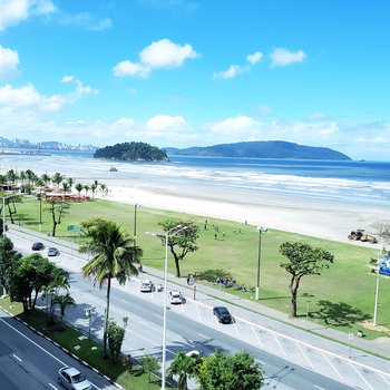 Apartamento em São Vicente, bairro Itararé