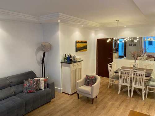 Apartamento, código 3722 em Santos, bairro Aparecida