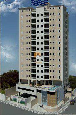 Apartamento, código 2100 em Praia Grande, bairro Mirim