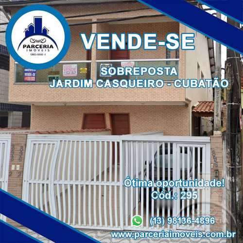 Casa, código 295 em Cubatão, bairro Jardim Casqueiro