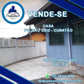 Casa em Cubatão, bairro Parque São Luis