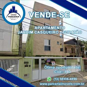 Apartamento em Cubatão, bairro Jardim Casqueiro