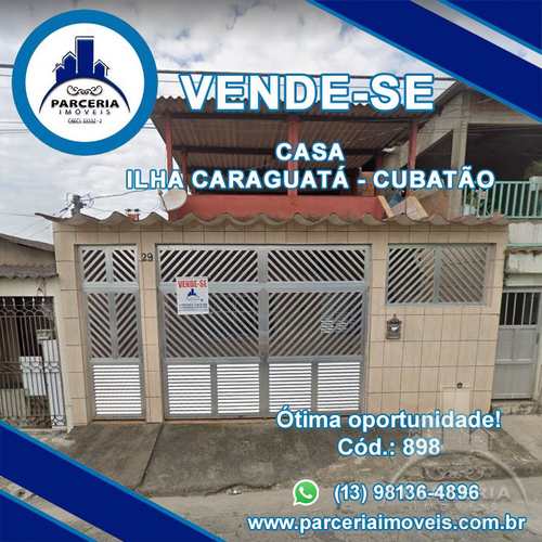 Casa, código 898 em Cubatão, bairro Vila Caraguata