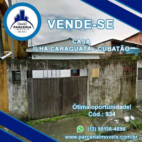 Casa, código 934 em Cubatão, bairro Vila Caraguata