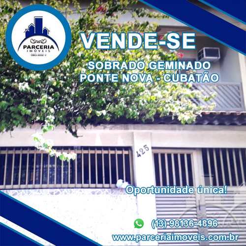 Sobrado, código 938 em Cubatão, bairro Vila Ponte Nova