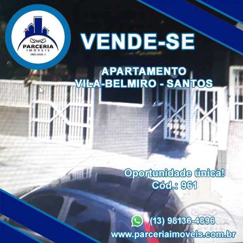 Apartamento, código 961 em Santos, bairro Vila Belmiro