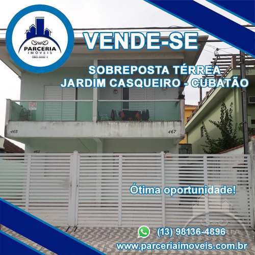 Casa, código 981 em Cubatão, bairro Jardim Casqueiro