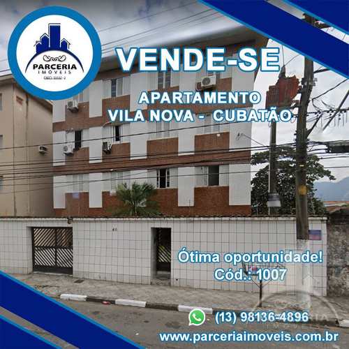 Apartamento, código 1007 em Cubatão, bairro Vila Nova