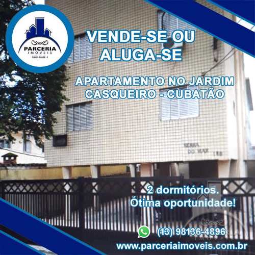 Apartamento, código 1008 em Cubatão, bairro Jardim Casqueiro