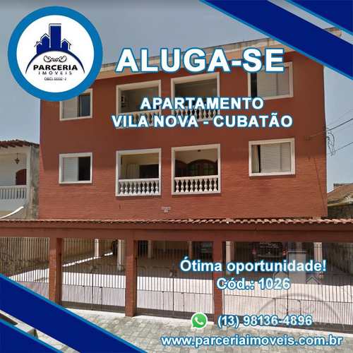 Apartamento, código 1026 em Cubatão, bairro Vila Nova