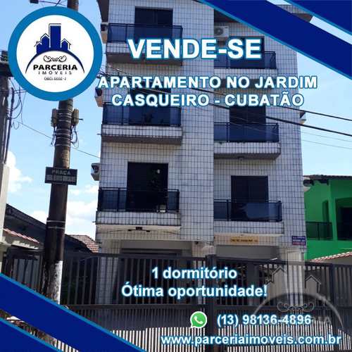 Apartamento, código 1039 em Cubatão, bairro Jardim Casqueiro