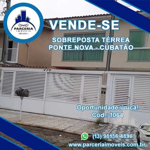Casa, código 1064 em Cubatão, bairro Vila Ponte Nova