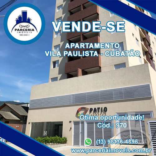 Apartamento, código 1072 em Cubatão, bairro Centro